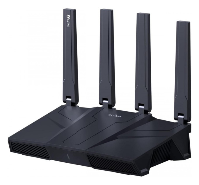 VPN Роутер GL.iNet Flint 3 (GL-BE9300) 2.4, 5 & 6 ГГц Wi-Fi 7 OpenWrt ВПН-маршрутизатор