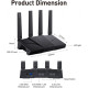 VPN Роутер GL.iNet Flint 3 (GL-BE9300) 2.4, 5 & 6 ГГц Wi-Fi 7 OpenWrt ВПН-маршрутизатор